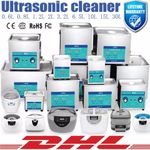 Professional Digital Ultrasonic Cleaner Ultra Sonic Bath Cleaning Tank 0.6L-30L