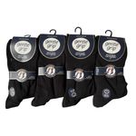 3 Pair Men's Gentle Grip Honeycomb Top Soft Non Elastic Diabetic Socks Size 6-11