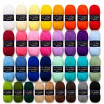Woolcraft New Fashion DK Wool Yarn 100g Double Knitting Ball Crochet
