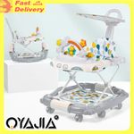 Baby Walker/Rocker Bouncer First Steps Push Along Activity Music Ride On Car Ouw