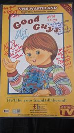 Child's Play Cast Signed Brad Dourif 11x17 SWAU
