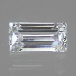 5A White / Clear Baguette Cut Cubic Zirconia CZ loose, Size Choice