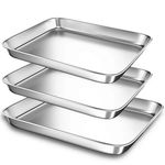 HEAVY DUTY STAINLESS STEEL MULTI BAKING TRAY KITCHEN HOME CATERING BAKING COOK