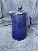 Vintage Denby Jug With Lid Cottage Blue Denby Teapot Jug Handle Used Stoneware