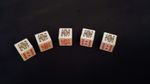 CARLSBERG BEER Travel Poker Dice - Made in Denmark - Rare