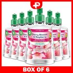 Air Wick Aerosol-Free Automatic Air Freshener Refills Cherry Blossom Pack of 6