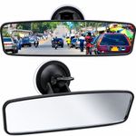 Car Rear View Instructor Mirror Interior Suction Cup Driving Examiner Mirror 1pc