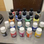 Pebeo Setasilk Collection Fabric Paint 13x 45ml + 11 X 20ml Silk Painting Joblot