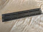2U rack mount 48-way CAT5 network patch panel