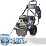 Petrol Pressure Washer 3100psi 206 bar Professional Commercial Jet Wash Cleaner