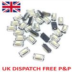 x10 PCS SMD WHITE MICRO SWITCH 3X6X2.5mm Tactile Push Button Switch Tact DIY PCB