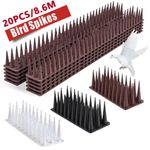4m 29m Bird Spikes For Pigeon Deterrent Cat Anti Climb Wall Fence Spikes Brown