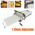 1-25mm Manual Pastry Dough Sheeter Dough Roller Croissant Dough Press Machine