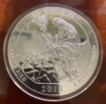 2012 America The Beautiful El Yunque - Puerto Rico - 5 oz bullion