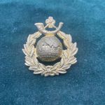 Royal Marines Light Infantry Cap Badge Staybrite Anodised Aluminium