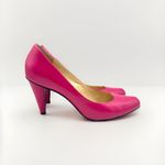 Paul Smith Court Shoes heels Pumps Fushia Hot Pink Leather wedding Uk 6.5 7 40