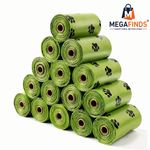 Large Thick Strong Biodegradable Dog Poo Bags Leak Proof Pet Waste Bags UK Packs