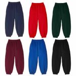 BOYS GIRLS CHILDREN SPORTS JOGGING PANTS FLEECE JOGGERS KIDS BOTTOM AGE 2-13 YRS