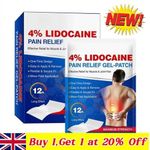 14pcs Pain Relief Patch Patches for Muscle & Joint Pain UK ~