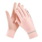 Thin Summer Ice Silk Gloves Mittens Sun Protection Gloves Anti-UV Gloves