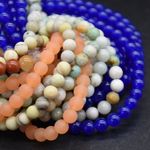 Jade  Round Beads - 8mm - 14" Strand, for Jewellery Making