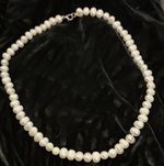 Vintage Cultured Pearl Necklace | Classic Ivory Pearls | Timeless Elegant Jewell