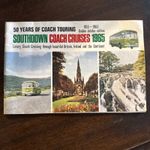 Bus Coach Timetable Southdown Coach Cruises Golden Jubilee 1965