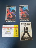 David Bowie Concert Tickets Let’s Dance / Moonlight / Sound & Vision Concerts
