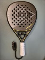 Dunlop Galactica Team Padel Racket including Cover and Hesacore Grip