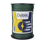 ELECTRIC FENCE TAPE 20mm Green 200m Poly Fencing Horse Ribbon