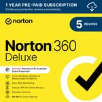 Norton 360 Deluxe 2026 5 Device for 12 months Emailed Key EU UK - 5 Min Delivery