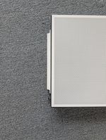 Metal Ceiling Tiles Microperforated  1200 X 300 White.(Insulated) pack of 10.