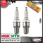 2x NEW NGK Replacement SPARK PLUGS - Part No. B8ES Stock No. 2411 2pk Sparkplugs