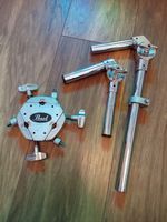 2 Pearl Tom Arms 22mm (Pair) and Pearl ADP-30 3 Way Universal Adaptor