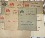8 x VINTAGE THEATRE ROYAL HAYMARKET PROGRAMMES Job Lot. Free P & P