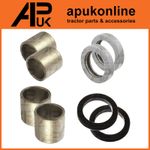2x Kingpin Spindle Stub Axle Bush Kit for Ford 5600 5610 5900 6410 6600 Tractor