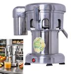 370W Commercial Juicer 220V UK Plug Stainless Steel Fruit Veg Juice Extractor