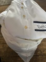 Job Lot 30 Vintage White & Cream Blouses Tops Crochet Beaded Embroidered (1)