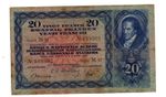 Switzerland SWITZERLAND Billet 20 FRANCS 09/03/1950 P39 SERIE 26M VF GOOD CON...