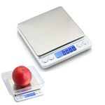 Electronic Kitchen Scales Digital 0.01g 500g Pocket LCD Weighing Food Jewellery