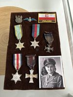 WWII Polish RAF Medal Collection Tribute Antoni Glowacki Battle of Britain Ace