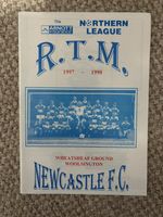 RTM NEWCASTLE v SHILDON  NORTHERN LEAGUE 1997 - 98