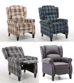 WestWood Armchair Sofa Recliner Tub Chair Seat Vintage Lounge Fabric Home FA01