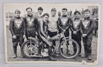 Original Photograph Belle Vue Colts Team Photo Speedway