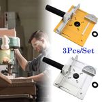Multifunctional Aluminum Router Table Insert Plate For Woodworking Benches Table