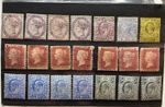 Mint Victoria & Edward VII Stamp Lot – OG & Hinged – 1d Lilac, 1d Red, 2½d, 6d