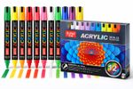 12x Colours Paint Marker Pen Waterproof Oil Markers Car Tyre Metal Permanent