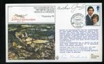 1981 1st UK Airmail Hendon-Windsor RAF Cover signed by the two Mayors