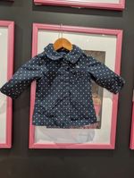 Tommy Hilfiger Baby Girls Poker Dot Cotton Jacket Age 9-12 Months
