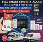 Camper Van Remote Alarm Security System Wireless Mobile Call/SMS Real Time Alert